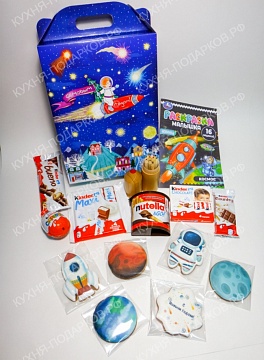 Изображения Детский подарок космос в коробке 13